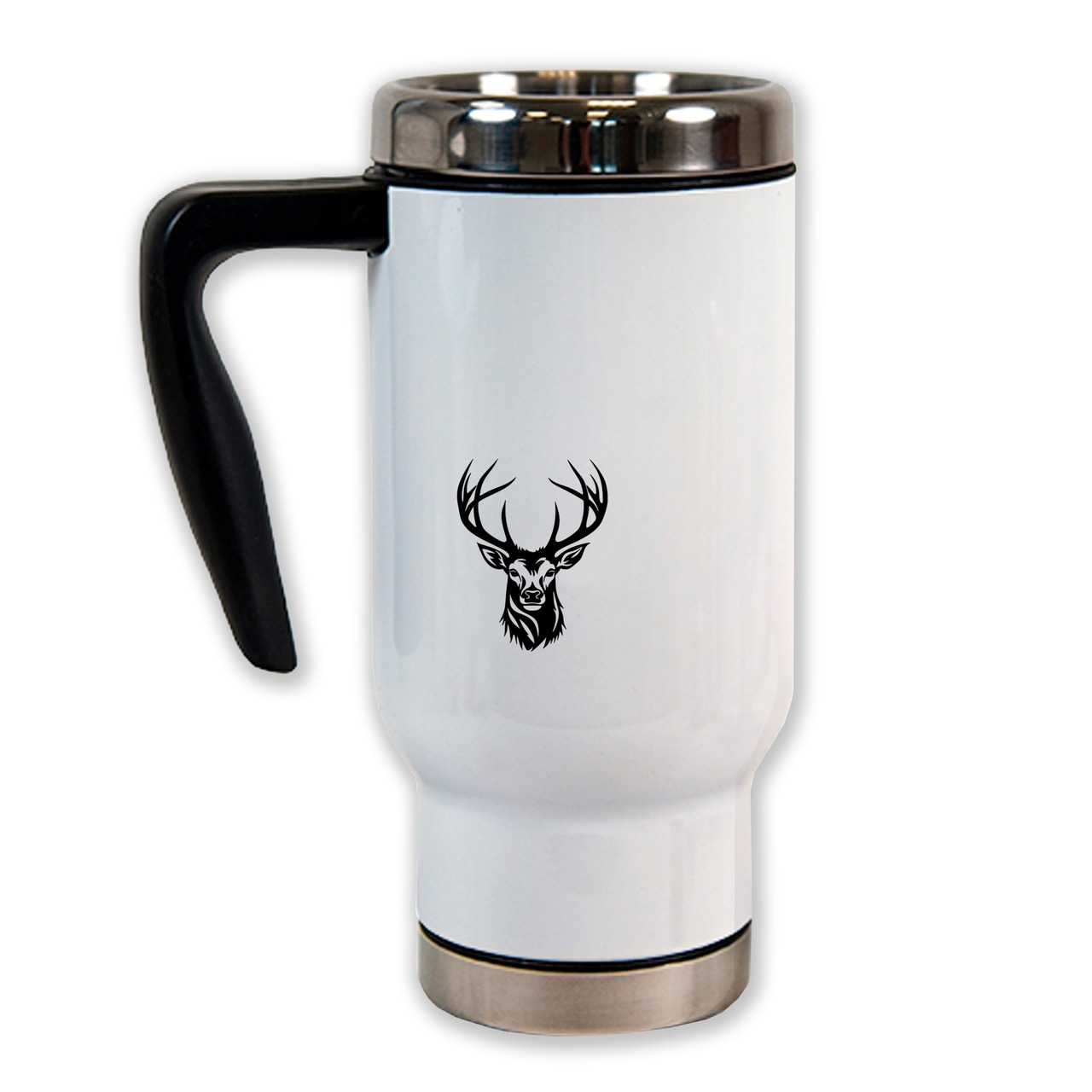 Unikatolo Thermobecher mit Name personalisiert | Hirsch