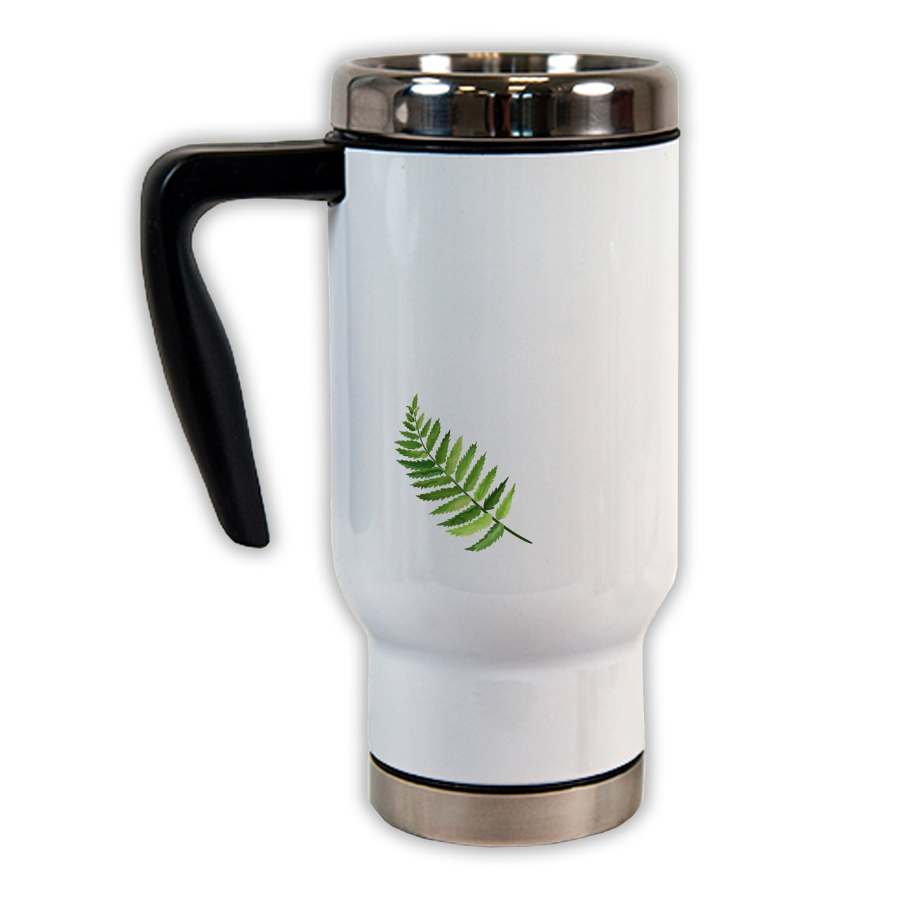 Unikatolo Thermobecher mit Name personalisiert | Blätter