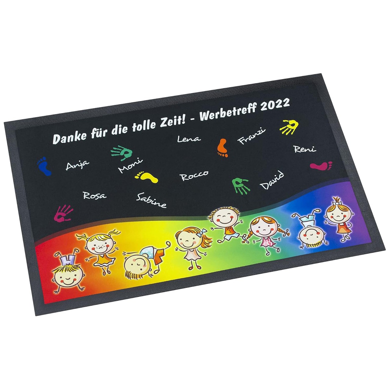 Unikatolo Fußmatte Motiv HÄNDE Kita