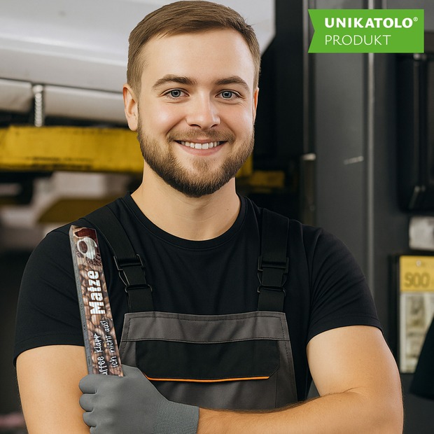 Unikatolo Zollstock Kaffee mit Name personalisiert