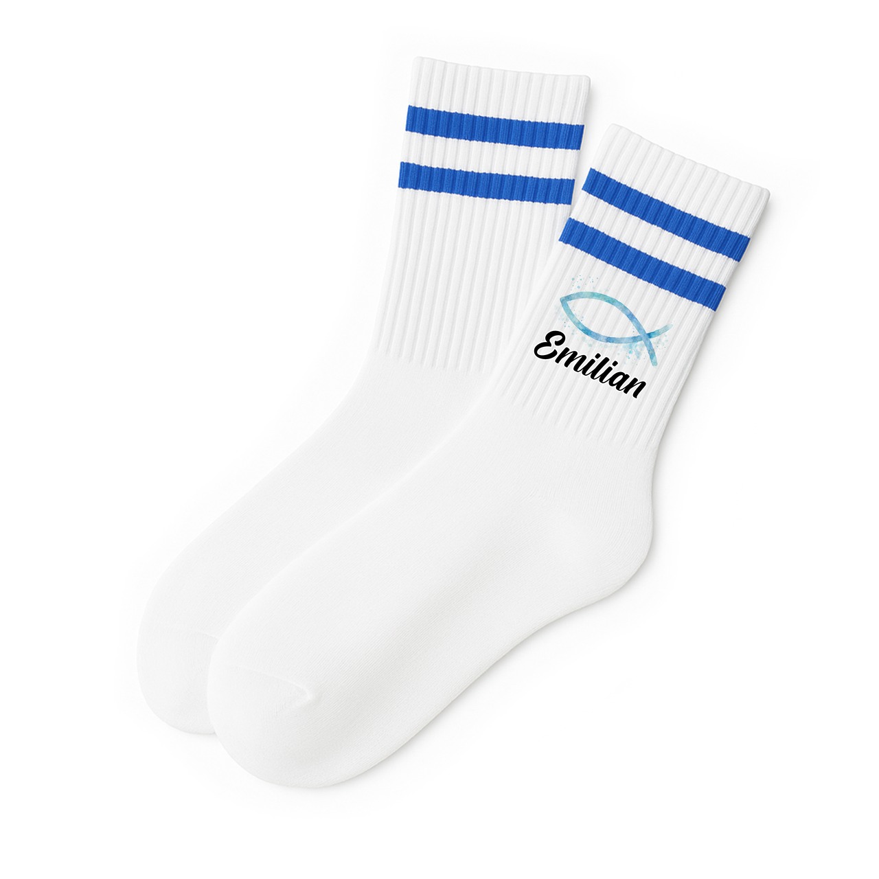 Personalisierte Socken mit Name personalisiert | Konfirmation/ Jugendweihe