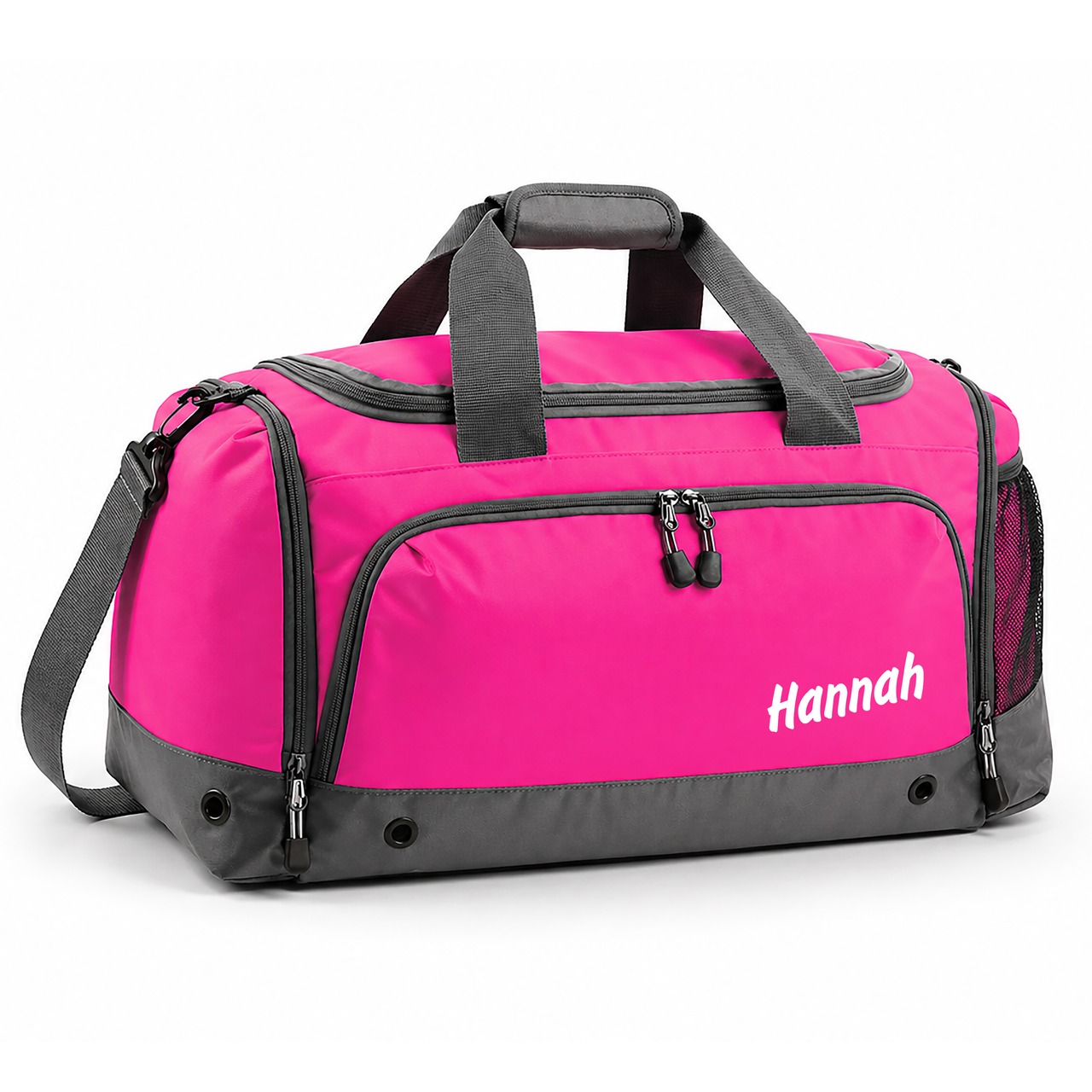 Unikatolo Sporttasche mit Name personalisiert Kinder & Erwachsene | PINK