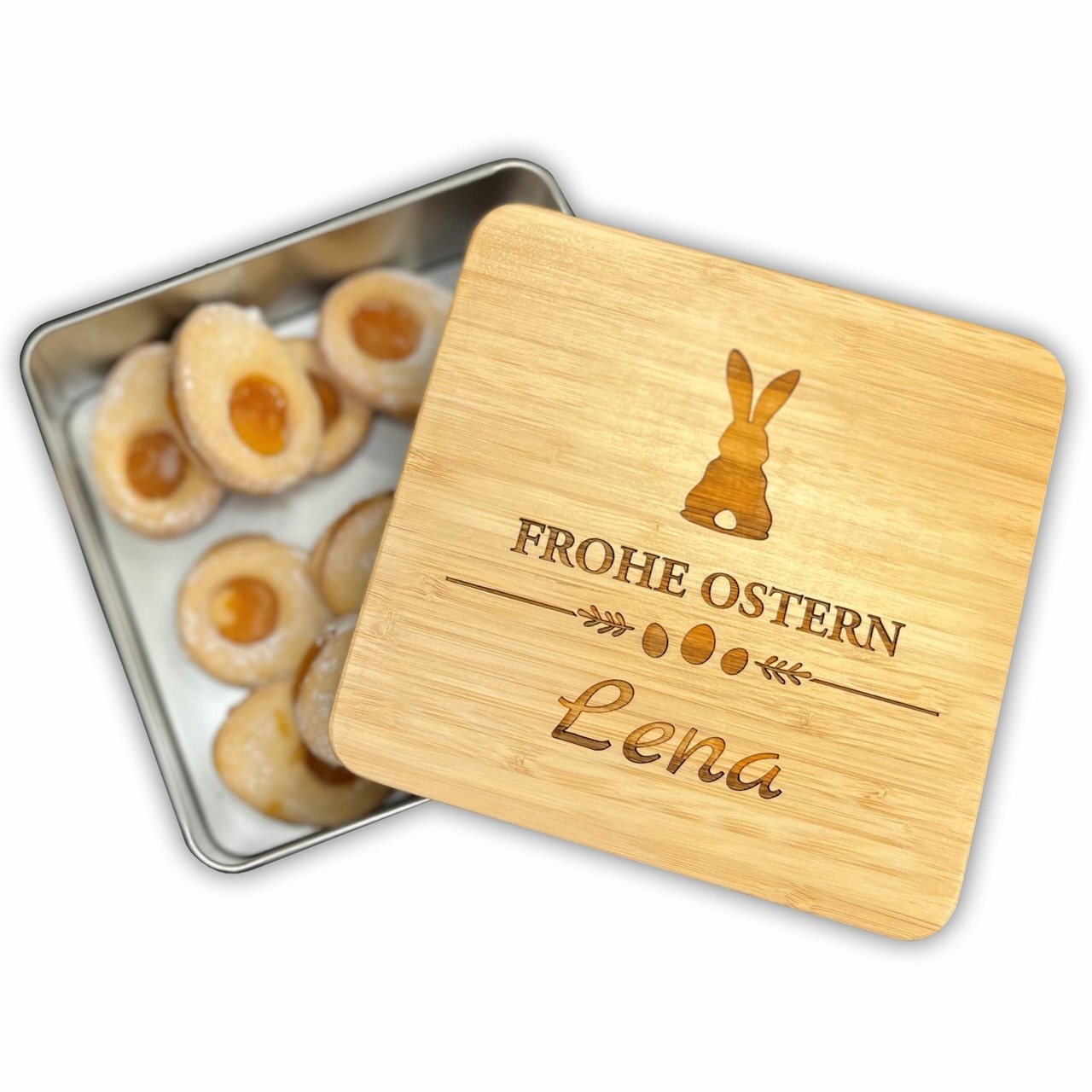 Unikatolo Personalisierte Keksdose OSTERN mit Name