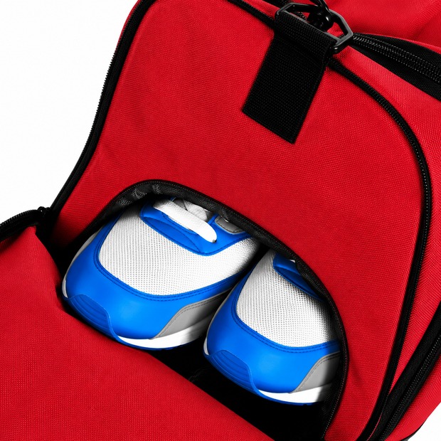 Unikatolo Sporttasche mit Name personalisiert Kinder & Erwachsene | ROT