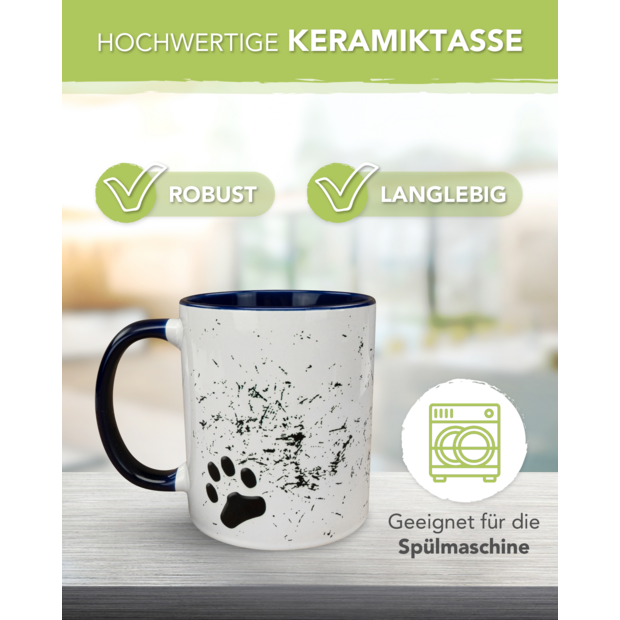 Unikatolo Tasse mit Name personalisiert Motiv Miezepeter