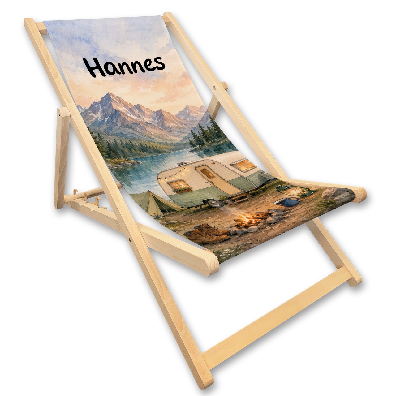 Campingstuhl mit Name personalisiert | CAMPING 3