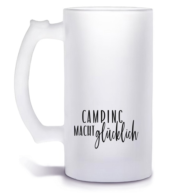Unikatolo Bierkrug mit Name personalisiert - Camper