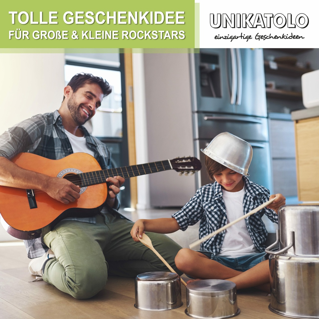 Unikatolo Schneidebrett E-Gitarre personalisiert mit Name