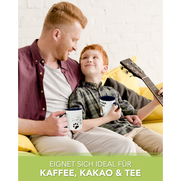 Unikatolo Tasse mit Name personalisiert Motiv Miezepeter