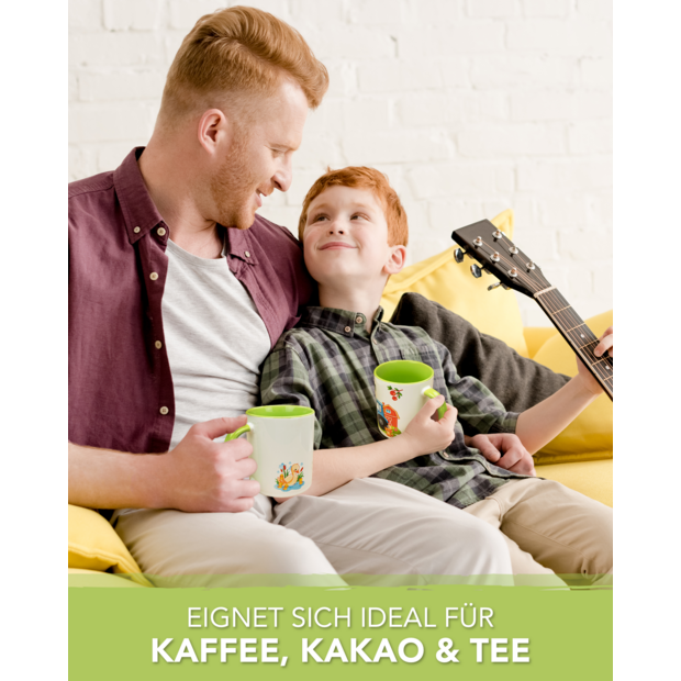 Unikatolo Tasse mit Name personalisiert Kinder Motiv Traktor