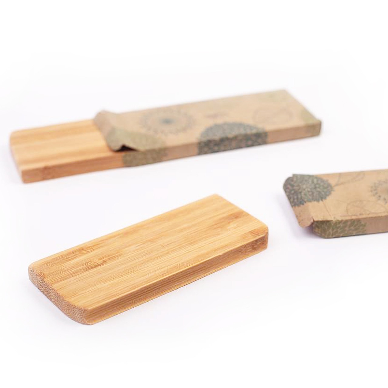 Trennsteg aus Bambus für Brotdose aus Edelstahl