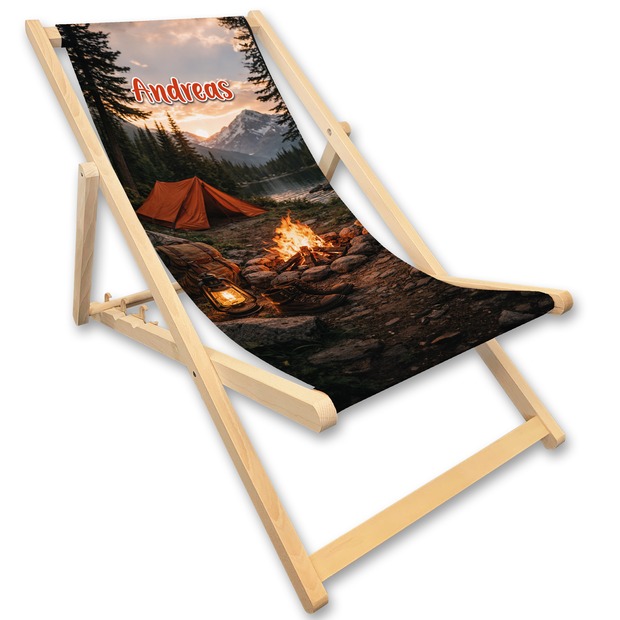 Unikatolo Campingstuhl mit Name personalisiert Camping(1)