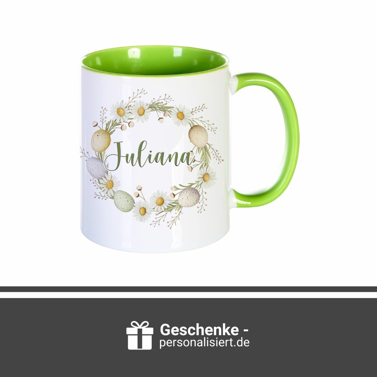 Personalisierte Tasse mit Namen und Wunschtext