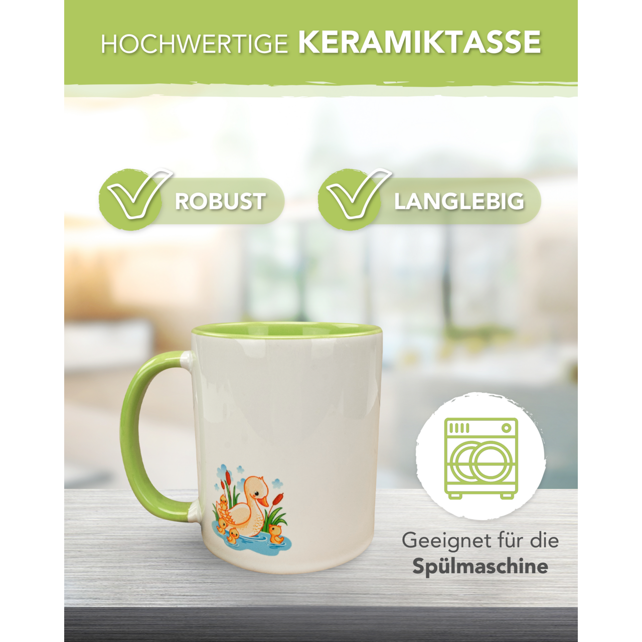Unikatolo Tasse mit Name personalisiert Kinder Motiv Traktor
