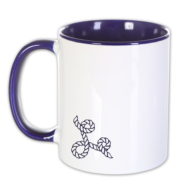 Unikatolo Tasse mit Name personalisiert Motiv Anker