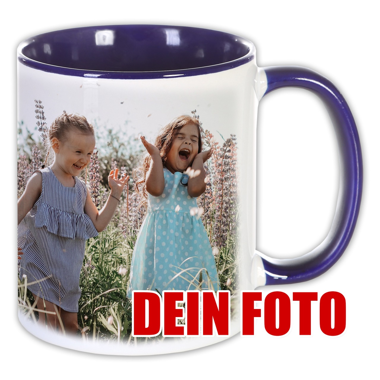 Unikatolo Personalisierte Tasse mit Foto bedruckt