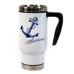 Unikatolo Thermobecher mit Name personalisiert | Anker