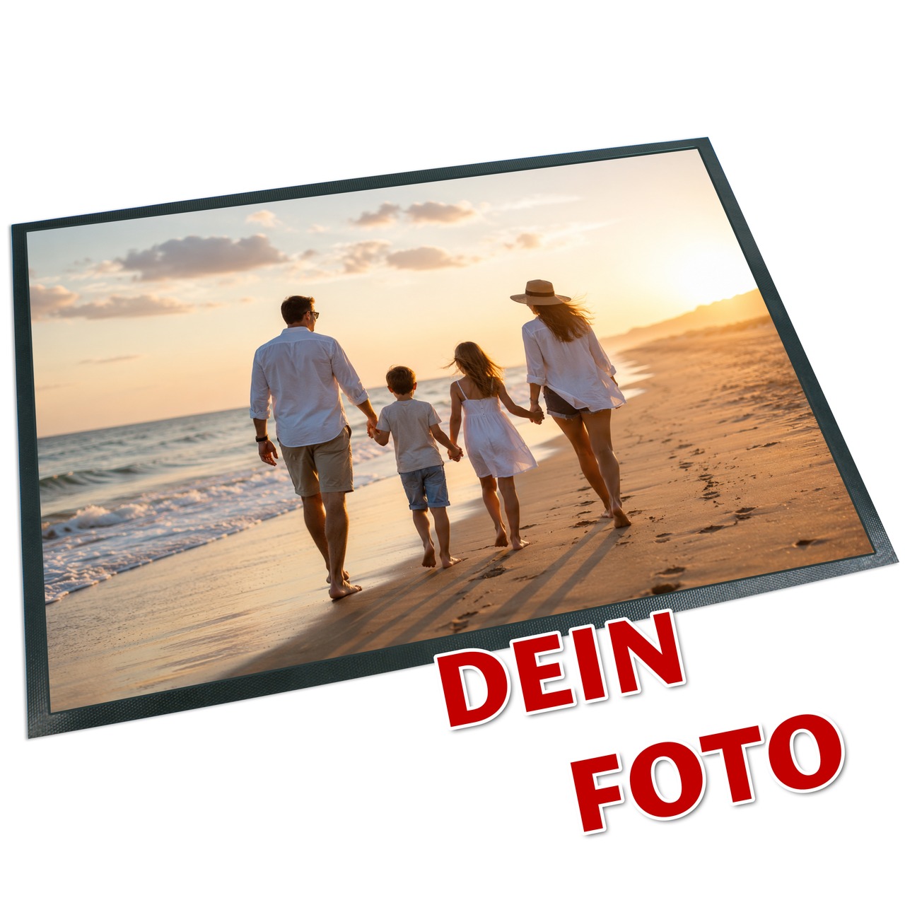 Unikatolo Fußmatte mit Foto personalisiert individuell bedruckt