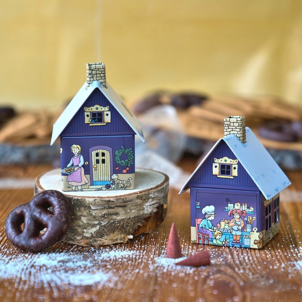 Original Crottendorfer Räucherhäuschen Weihnachtsbäckerei