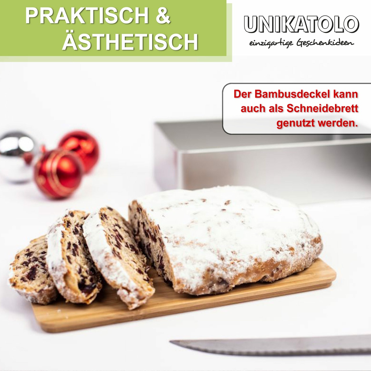 Unikatolo Personalisierte Keksdose mit Gravur (Häuser)